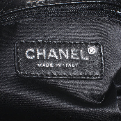 Chanel Lambskin Soft and Chain Large Hobo Black 6 of 7