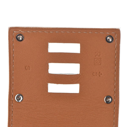 Hermes Epsom Extreme Kelly Bracelet S White 4 of 5