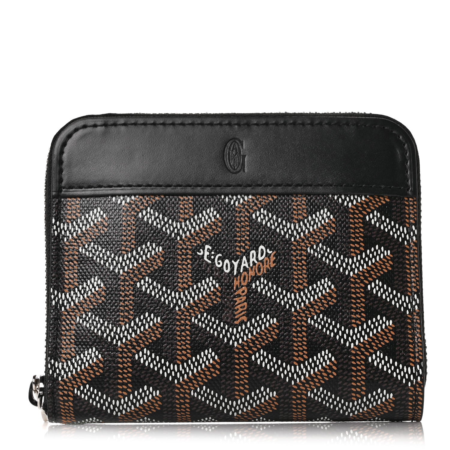 Goyard Goyardine Matignon PM Wallet Black 1 of 9