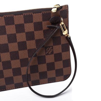 Louis Vuitton Damier Ebene Neverfull MM GM Pochette 12 of 12