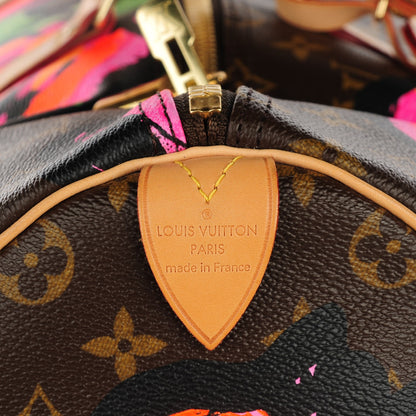 Louis Vuitton Monogram Roses Keepall 50 5 of 7