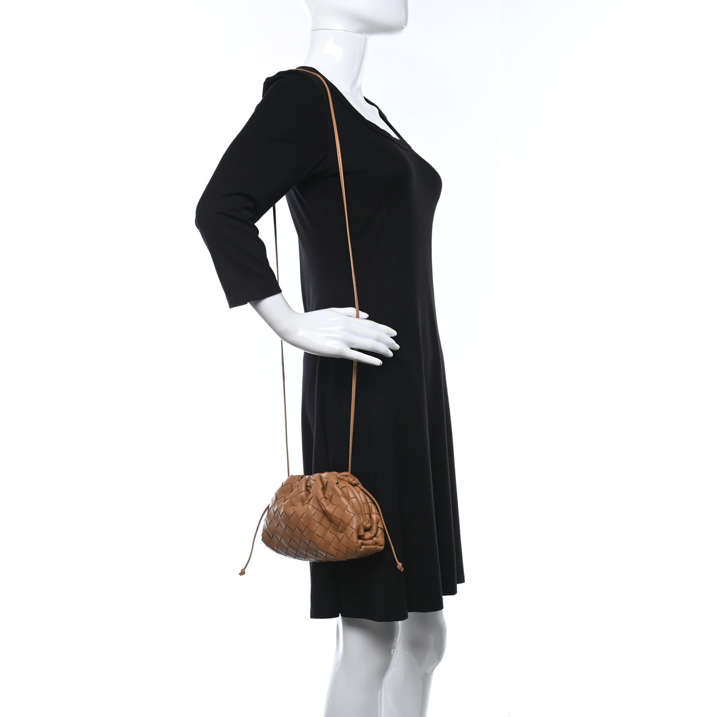 Nappa Intrecciato The Mini Pouch Carmel