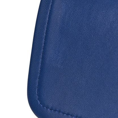 Chanel Lambskin Quilted Jumbo Double Flap Blue 12 of 12
