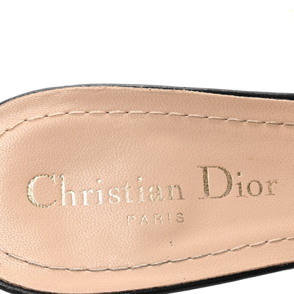 Christian Dior Technical Canvas Ribbon J Adior Slingback 65mm Pumps 39 Black 8 of 9