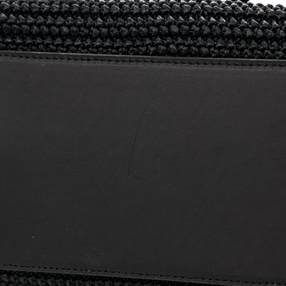 Saint Laurent Raffia Tote Black 12 of 12