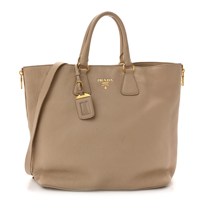 Prada Vitello Phenix Tote Argilla 1 of 15