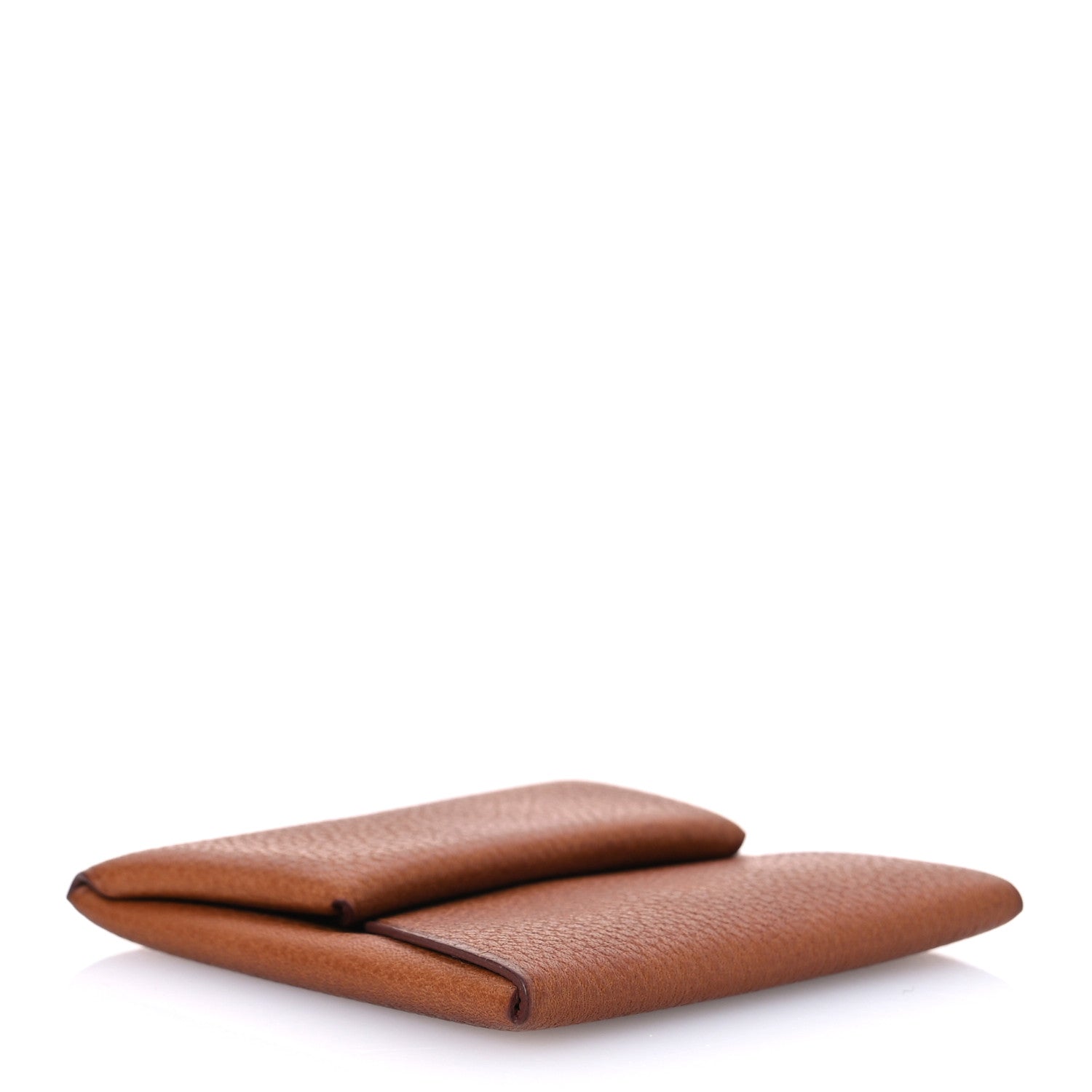 Hermes Barenia Faubourg Bastia Coin Purse Fauve 4 of 9