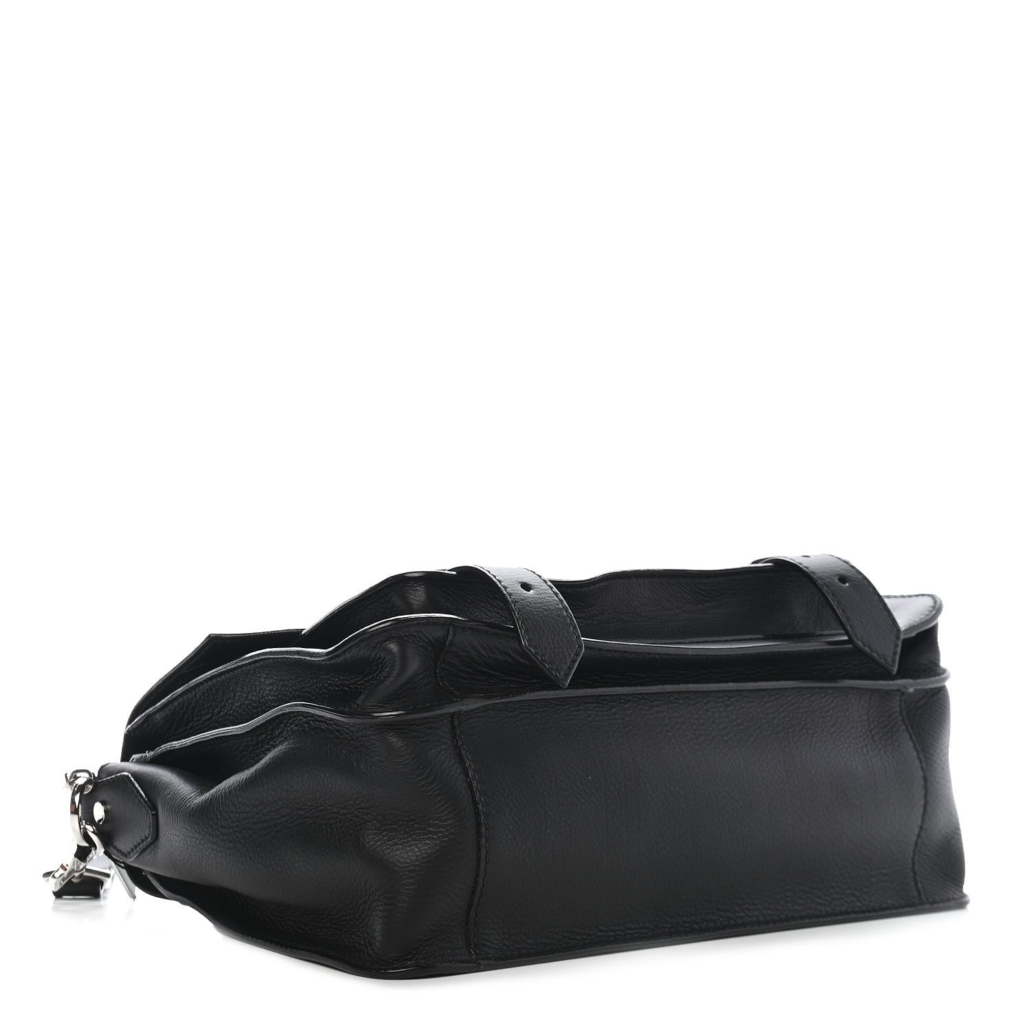 Proenza Schouler Soft Grainy Calfskin Medium PS1 Satchel Black 3 of 8
