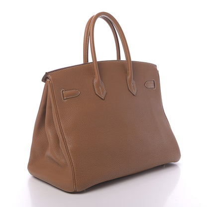 Hermes Togo Birkin 35 Gold 2 of 11