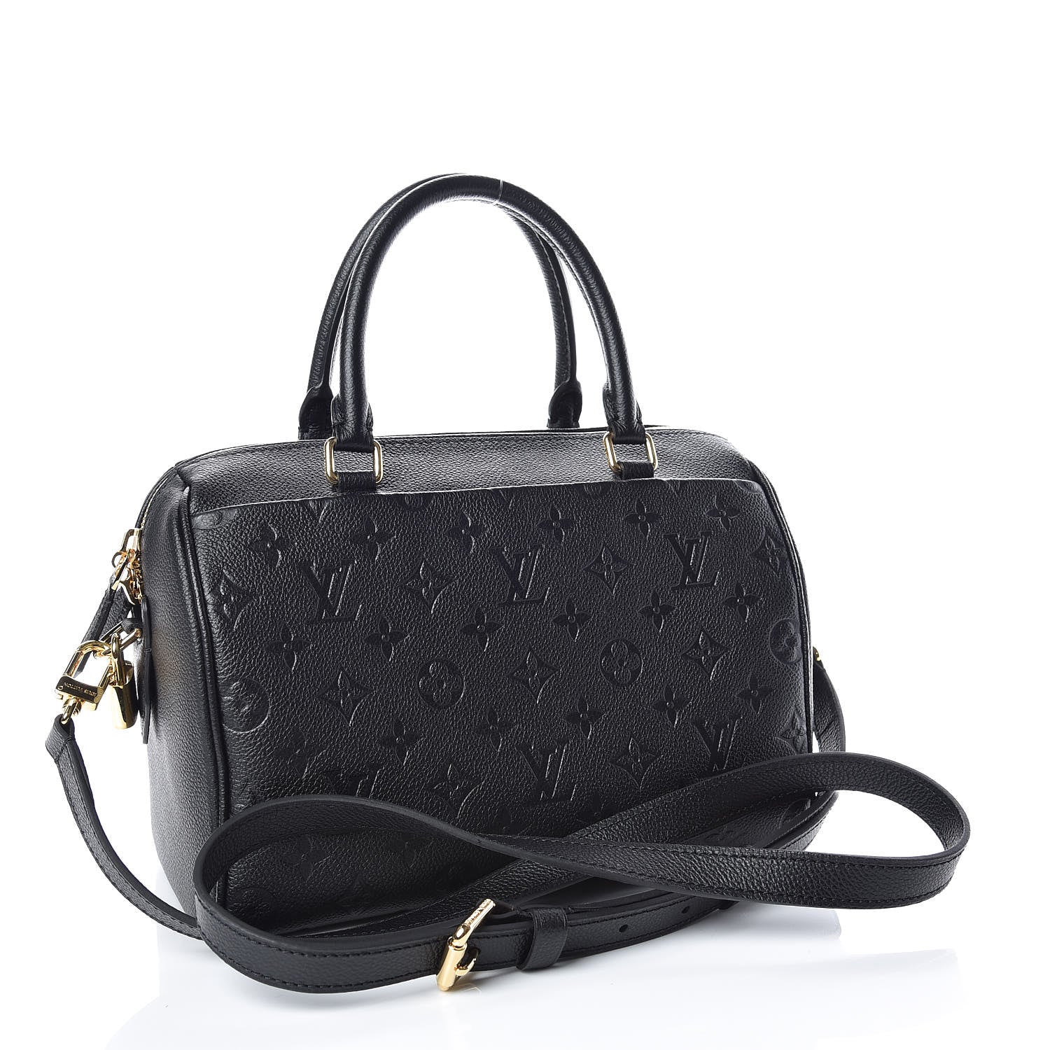 Louis Vuitton Empreinte Speedy Bandouliere 25 NM Black 3 of 9