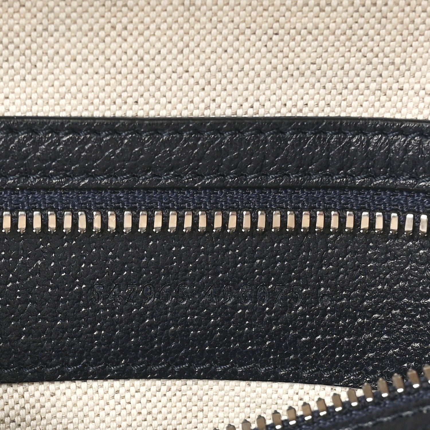 Gucci GG Supreme Monogram Textured Dollar Calfskin Web Small Ophidia Day Backpack Beige Blue Black 7 of 10