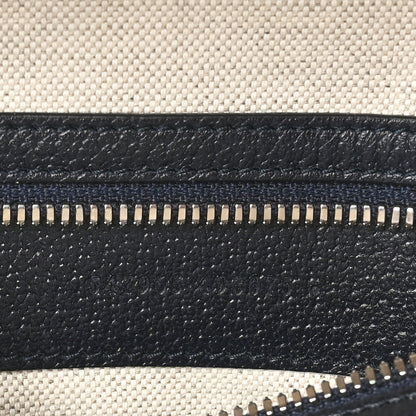 Gucci GG Supreme Monogram Textured Dollar Calfskin Web Small Ophidia Day Backpack Beige Blue Black 7 of 10