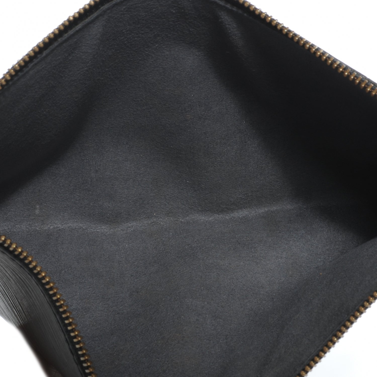 Louis Vuitton Epi Pochette Accessories 24 Black 6 of 7