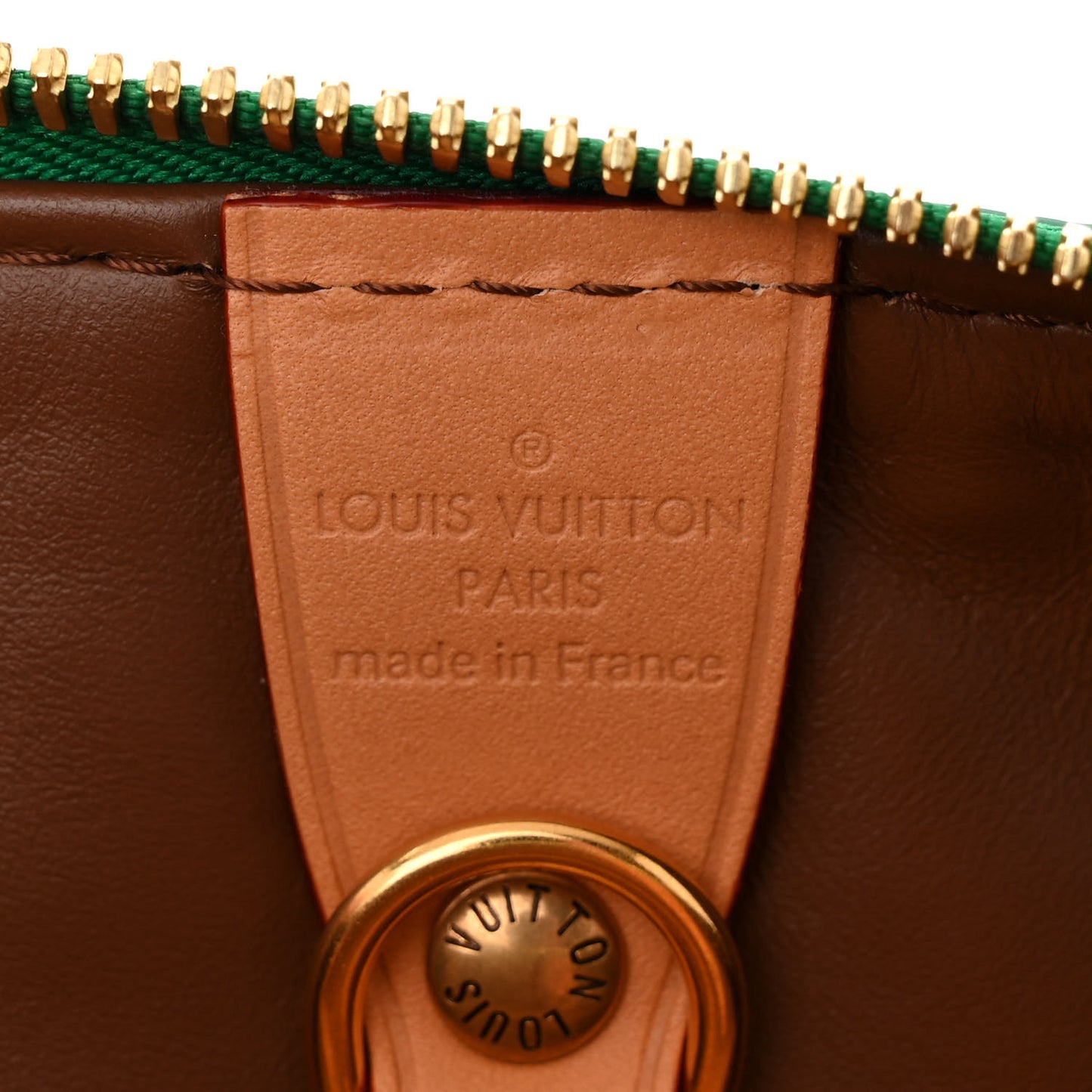 Calfskin Monogram Speedy P9 Bandouliere 25 Green