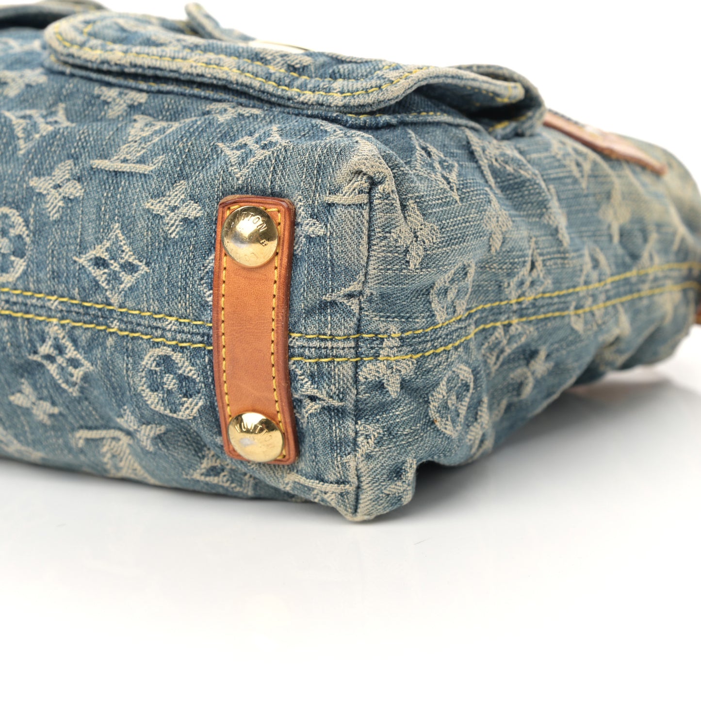 Monogram Denim Baggy PM Blue