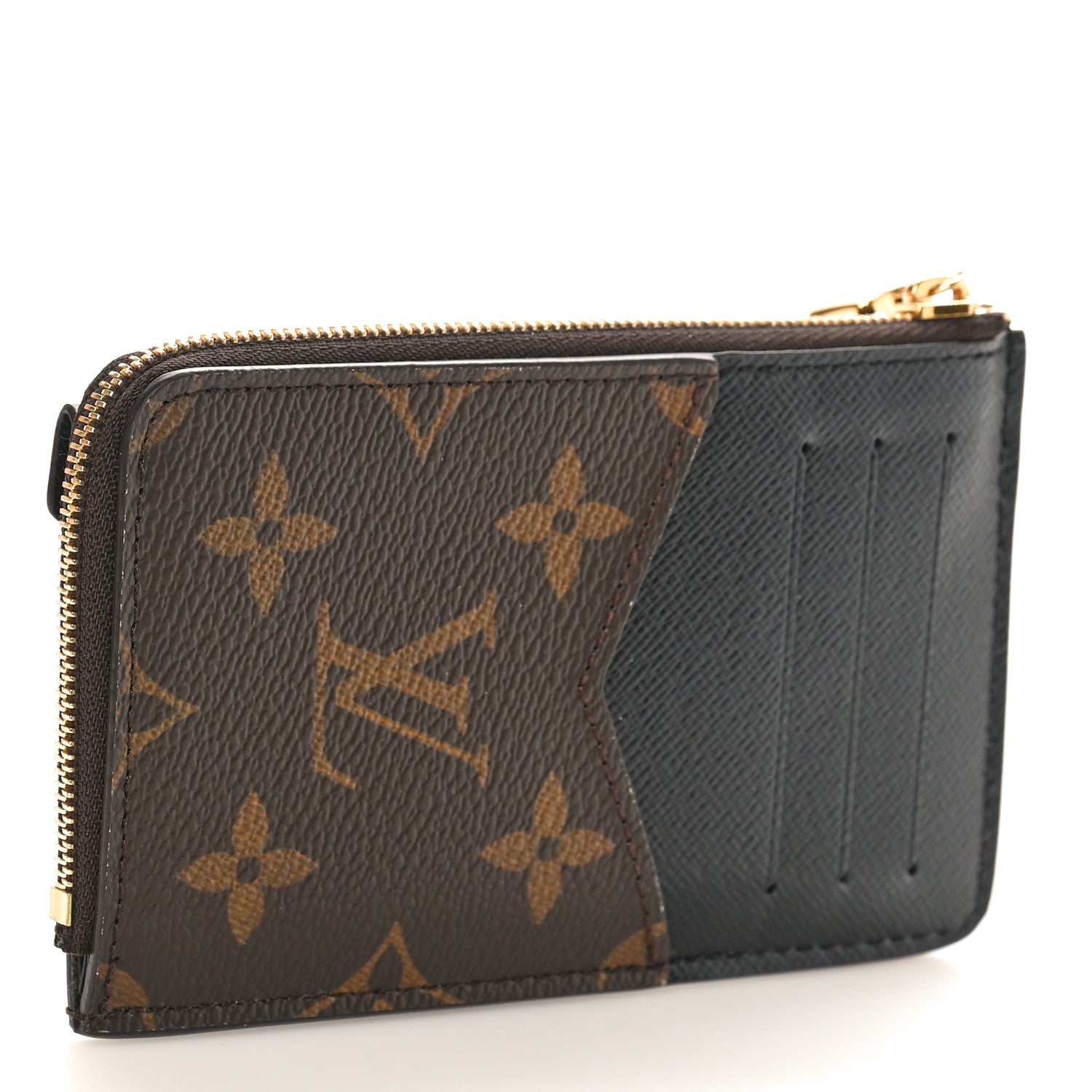 Louis Vuitton Monogram Recto Verso Card Holder Black 3 of 10