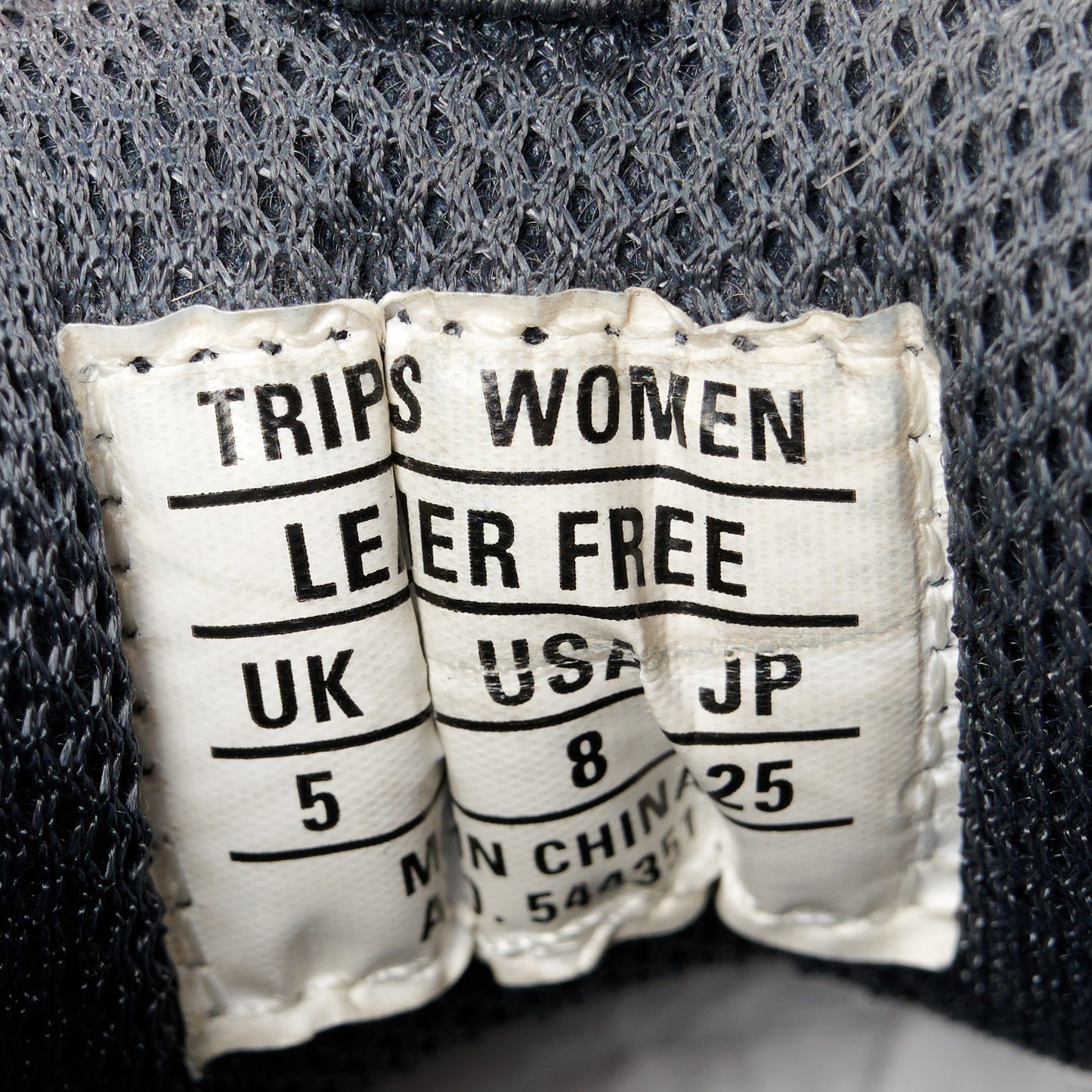 Fabric Mesh Clear Sole Womens Triple S Sneakers 38 Ombre Blue