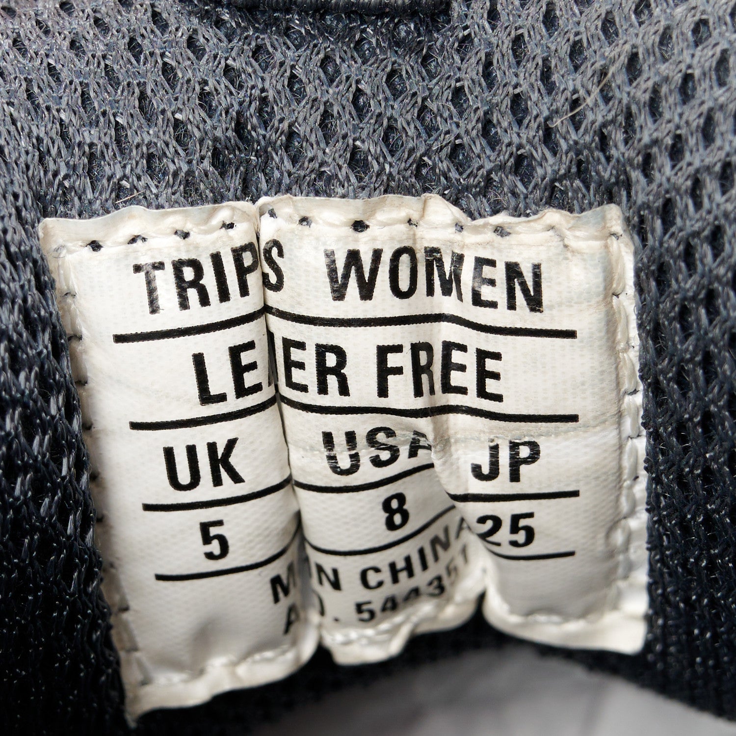 Balenciaga Fabric Mesh Clear Sole Womens Triple S Sneakers 38 Ombre Blue 9 of 9