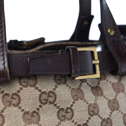 Gucci Monogram Tote Brown 44 of 50