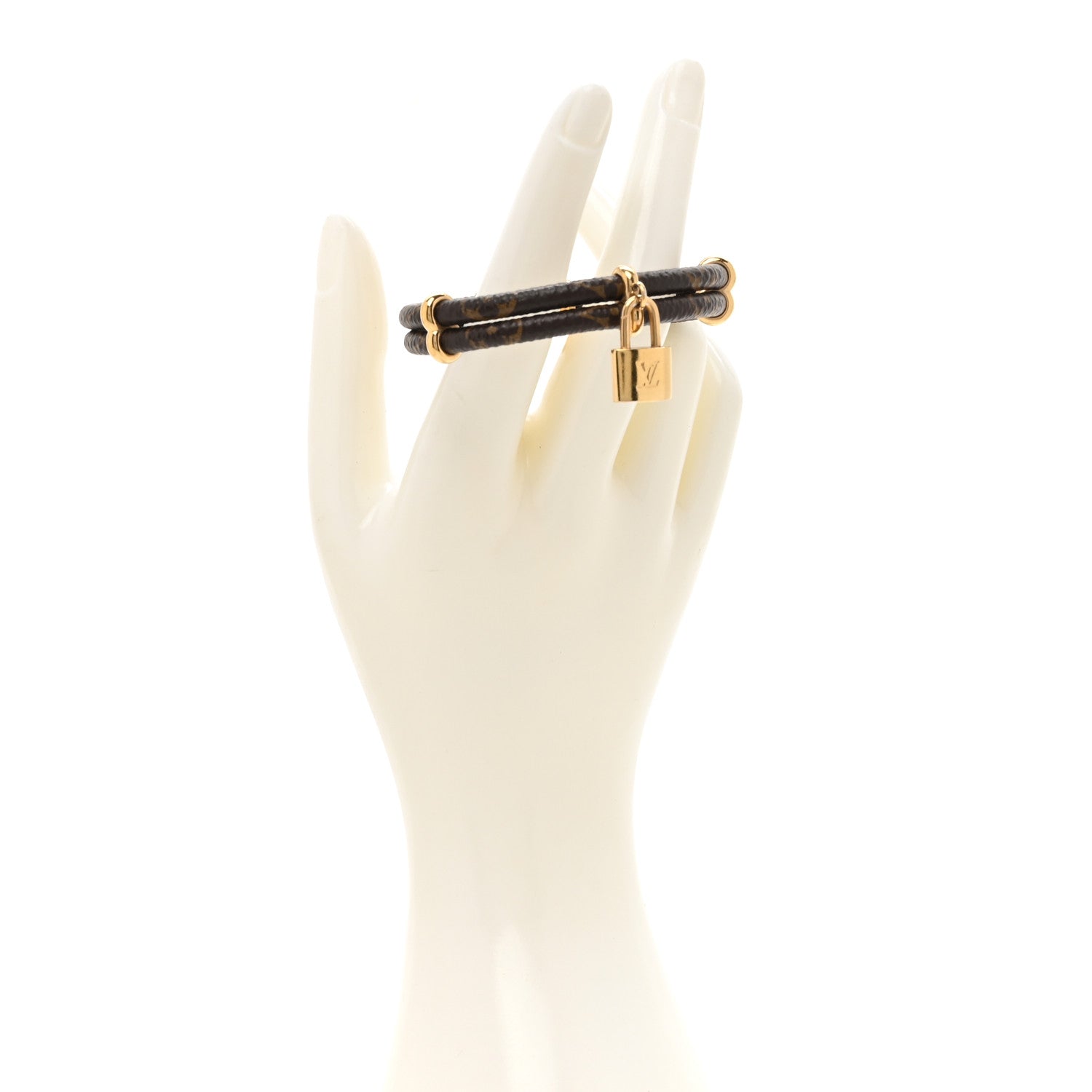 Louis Vuitton Monogram Keep It Twice Bracelet 17 2 of 5