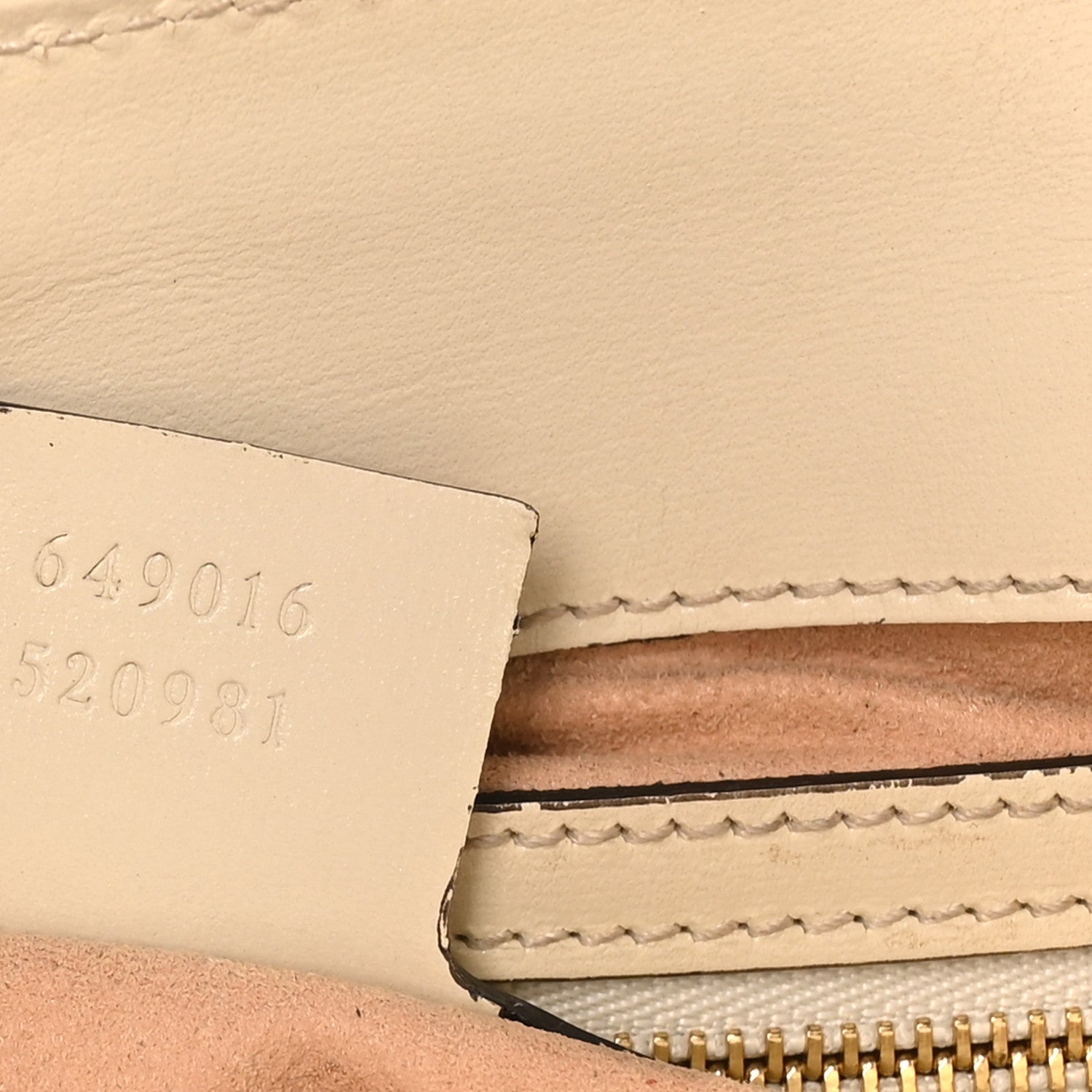 Gucci Boarded Plutone Calfskin Medium Jackie 1961 Tote Mystic White 7 of 10