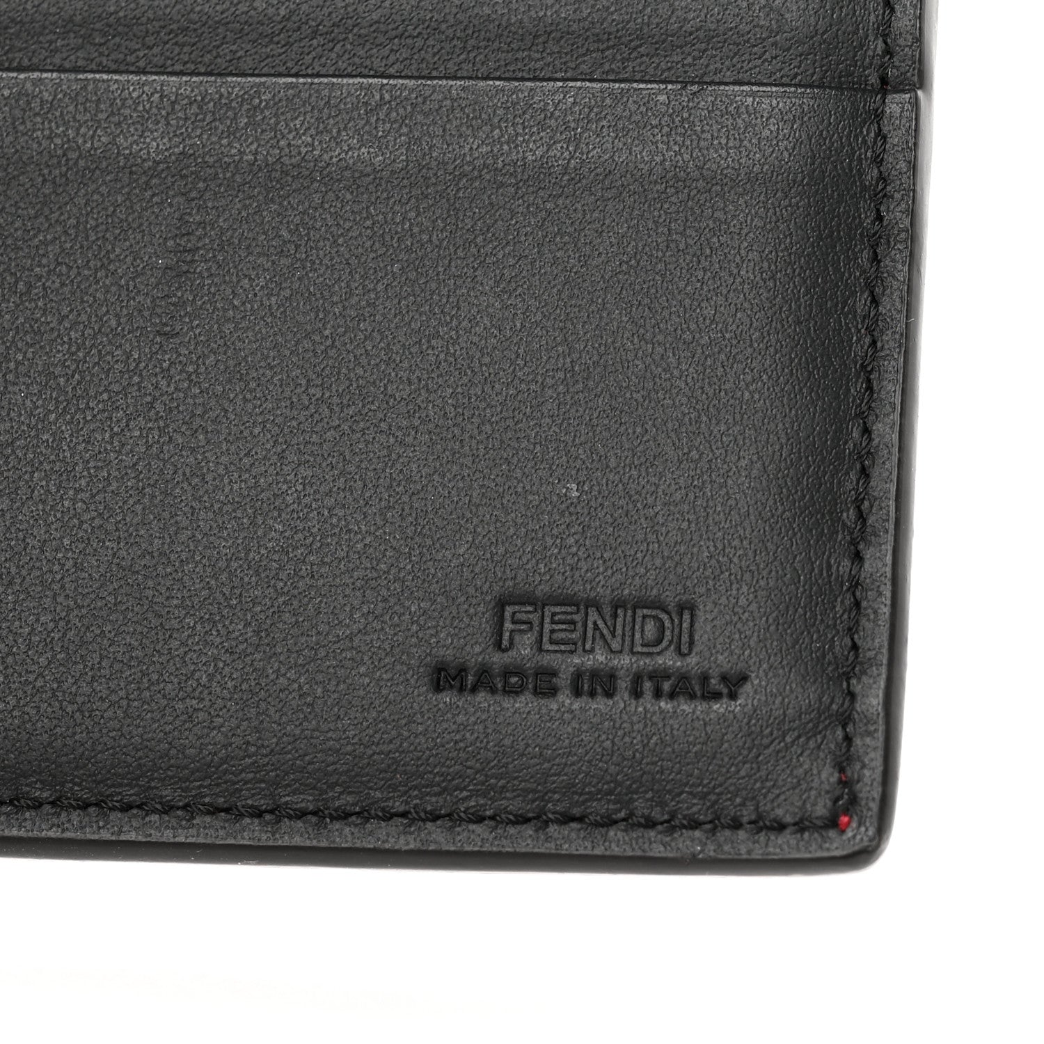 Fendi Vitello Century Vocabulary Hope Bi-Fold Wallet Fragola Multicolor 6 of 8