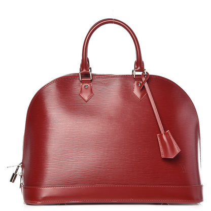 Louis Vuitton Epi Alma MM Rubis 1 of 13