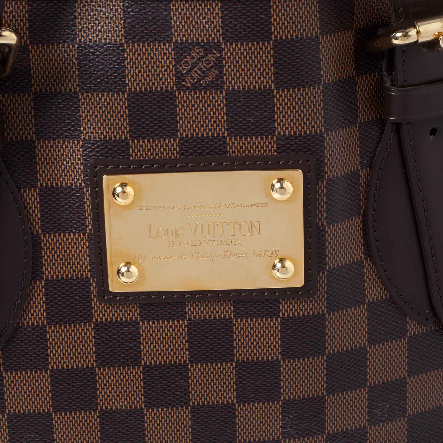 Louis Vuitton Damier Ebene Hampstead MM 9 of 9