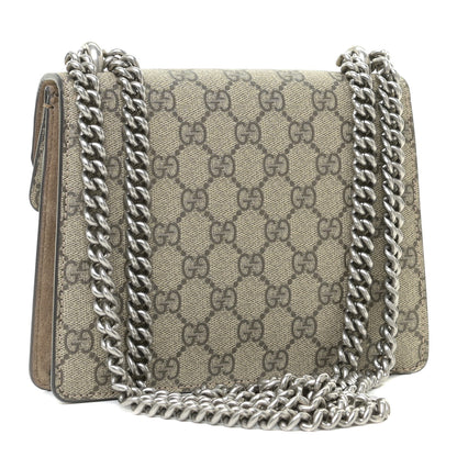 Gucci GG Supreme Monogram Mini Dionysus Shoulder Bag Taupe 3 of 10
