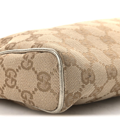 Gucci Monogram D Ring Cosmetic Case Metallic Bronze 9 of 14
