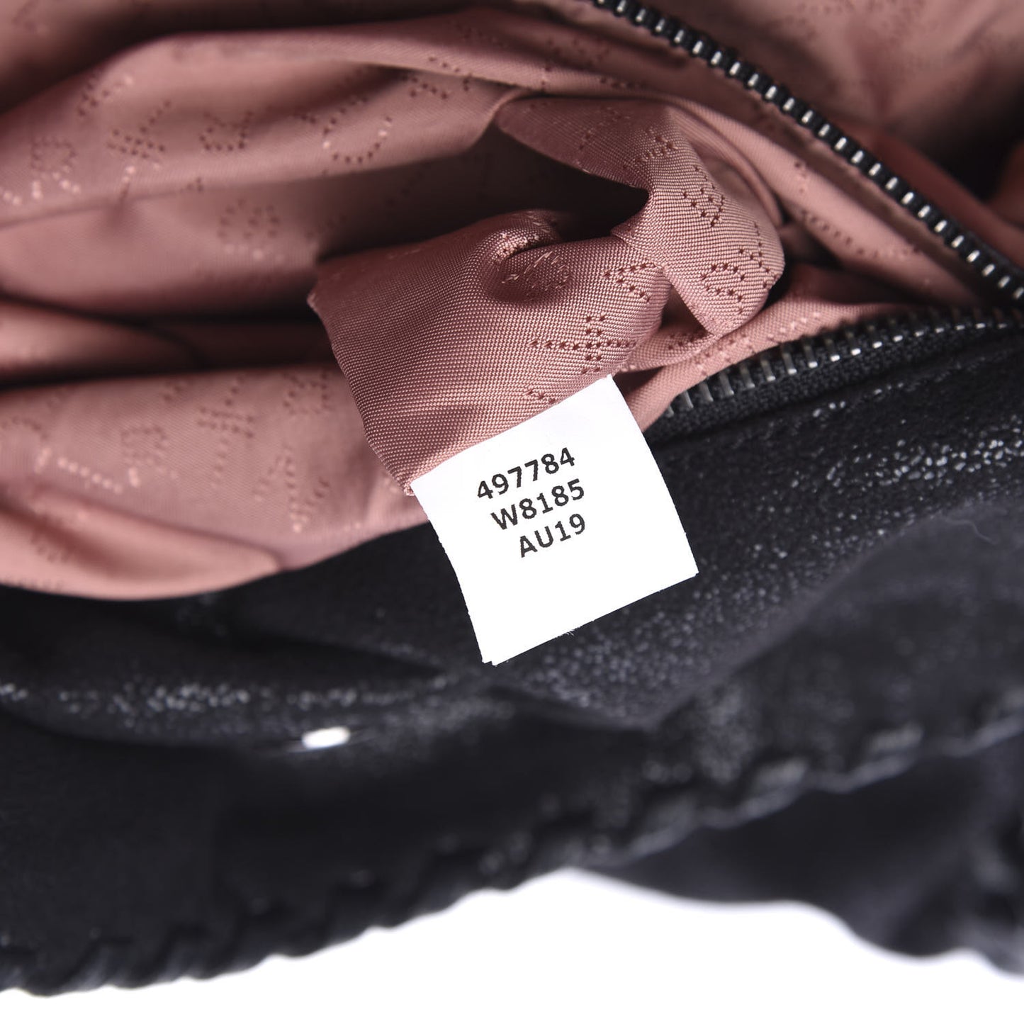 Shaggy Deer Small Falabella Tote Black