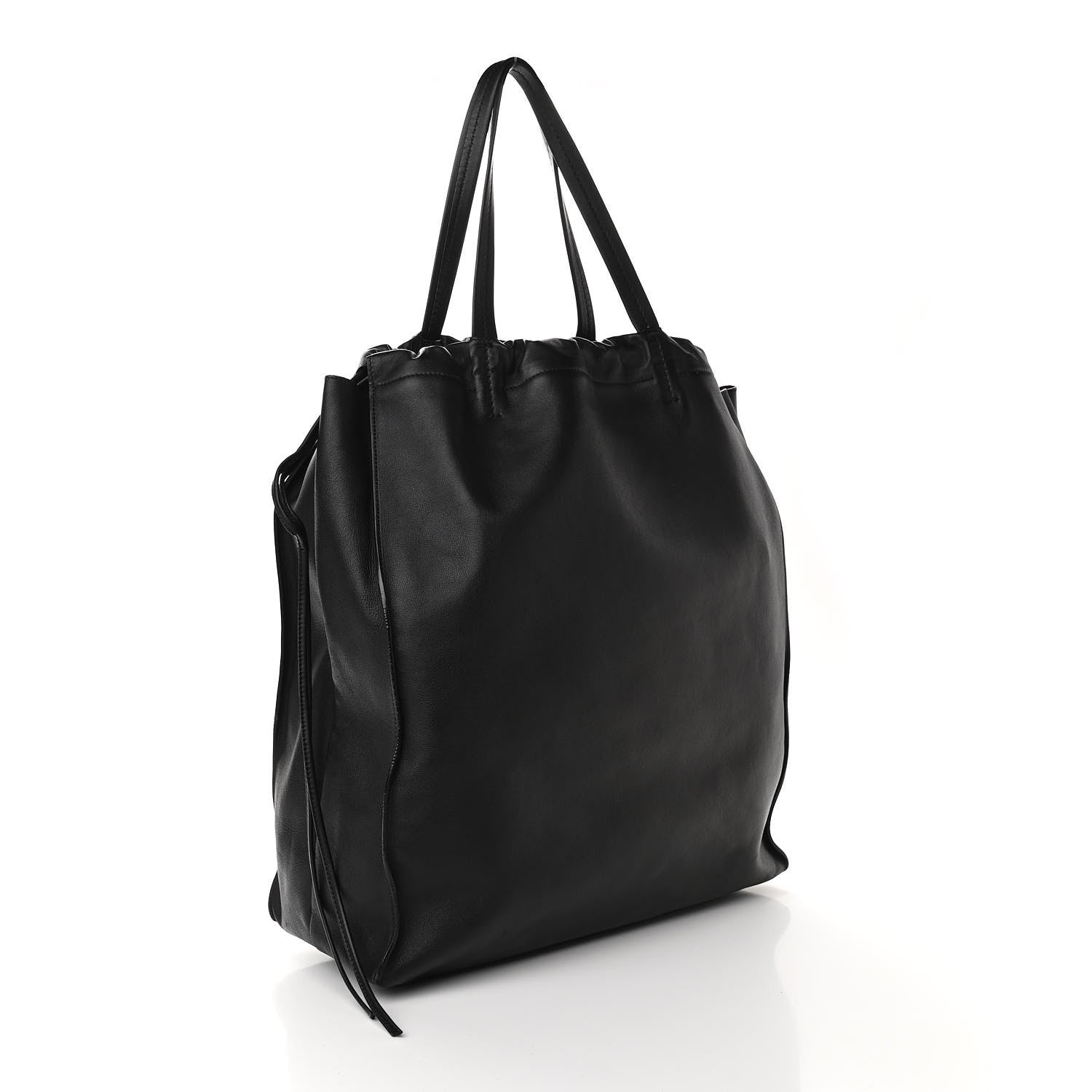 Celine Smooth Calfskin Vertical Coulisse Bag Black 3 of 11