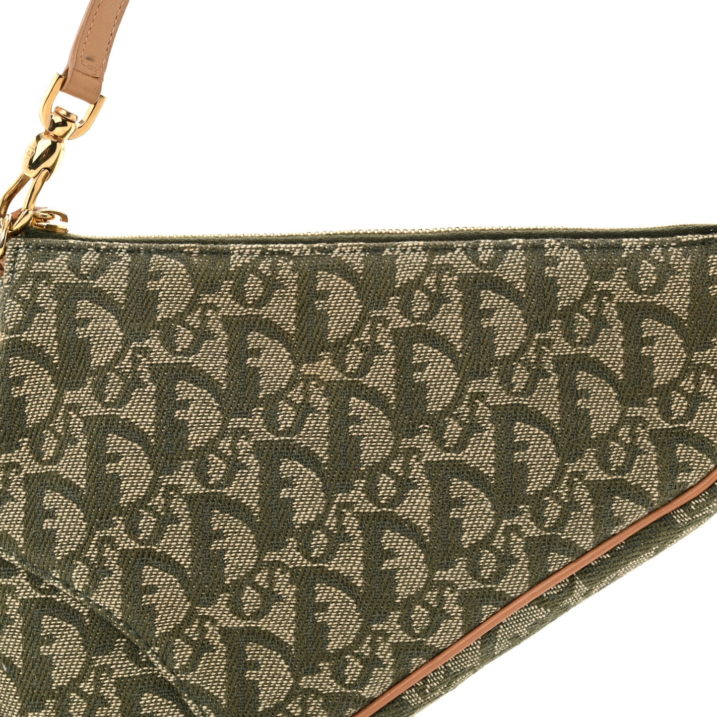 Monogram Mini Saddle Pochette Green