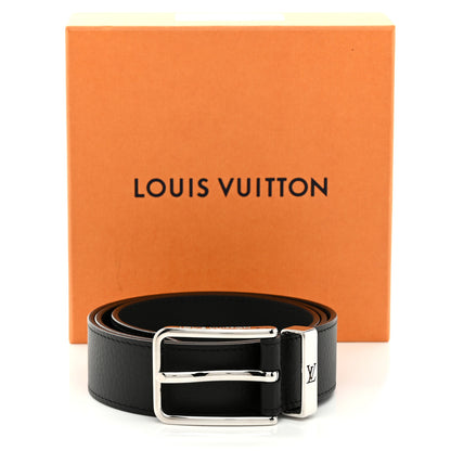 Louis Vuitton Taurillon 35mm Pont Neuf Belt 90 36 Black 6 of 6