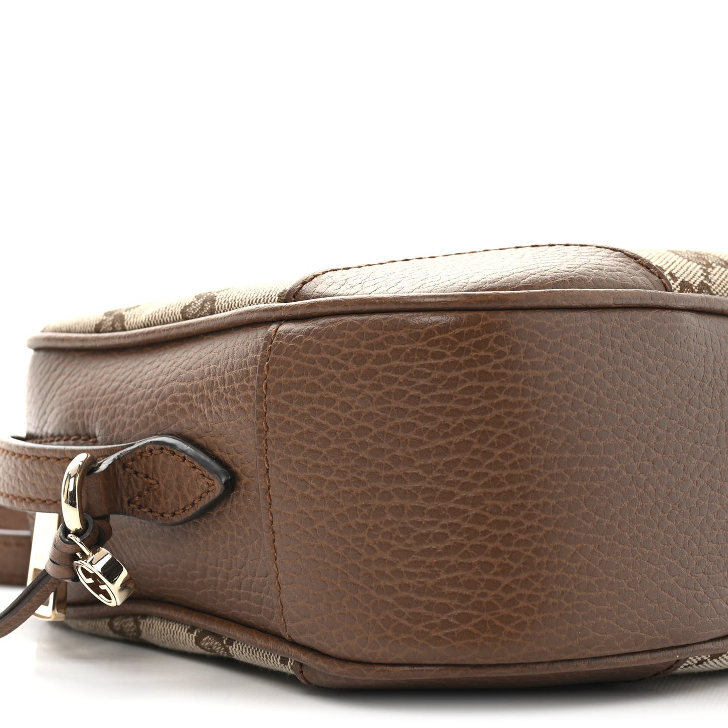 Monogram Mini Bree Messenger Bag Beige Tabacco