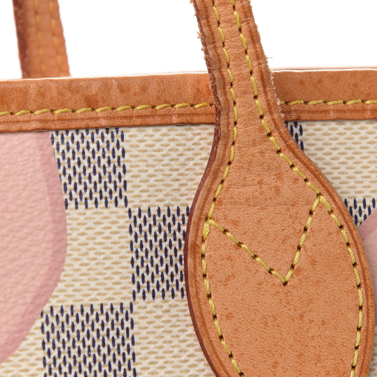 Louis Vuitton Damier Azur Tahitienne Neverfull MM 12 of 13