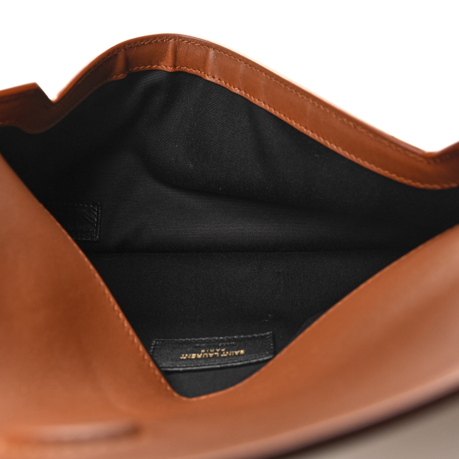 Saint Laurent Canvas Uptown Pouch Natural Beige Brick 5 of 9