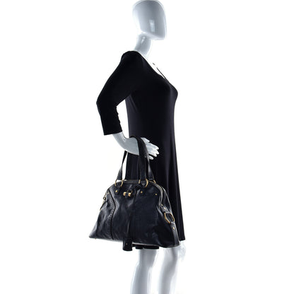 Saint Laurent Calfskin Large Muse Black 2 of 23