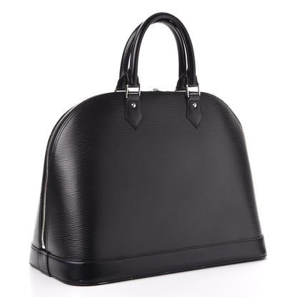 Louis Vuitton Epi Alma GM Black 3 of 14