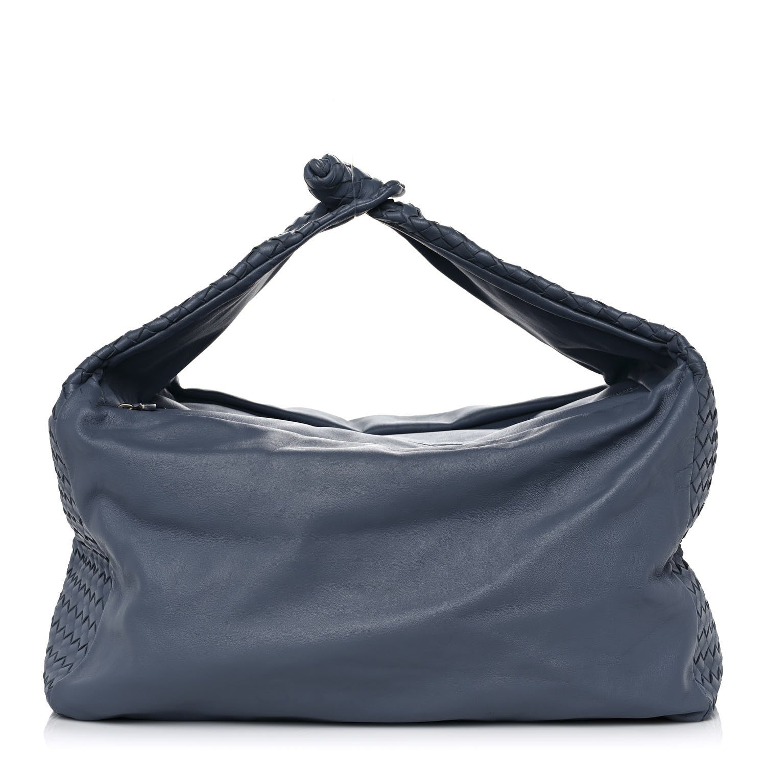Bottega Veneta Nappa Intrecciato Large Knot Hobo Krim 1 of 13