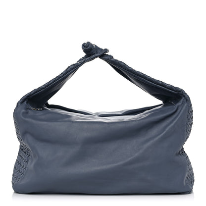 Bottega Veneta Nappa Intrecciato Large Knot Hobo Krim 1 of 13