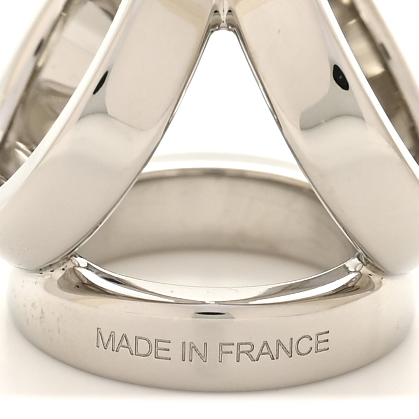 Palladium Trio Mini Scarf Ring