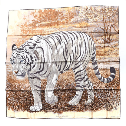 Hermes Silk Tigre du Bengale Scarf 90 1 of 3