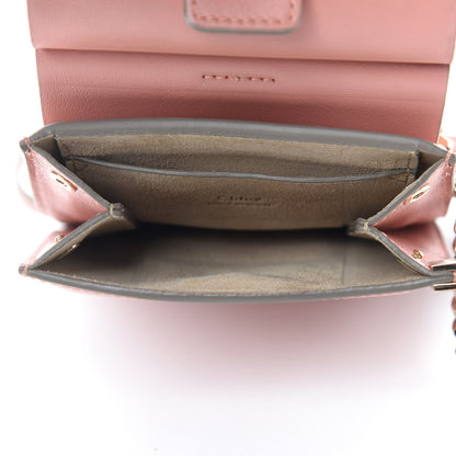 Chloe Suede Calfskin Mini Faye Bracelet Bag Ideal Blush 5 of 10