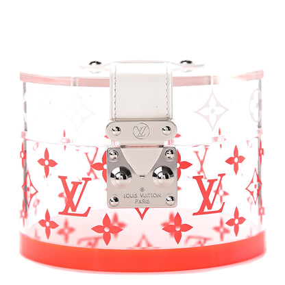 Louis Vuitton Transparent Plexiglass Box Scott Fluorescent Pink 1 of 6