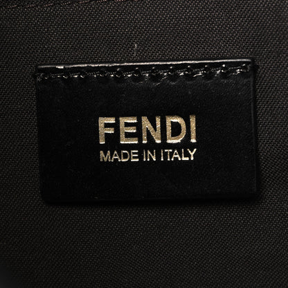 Fendi Zucchino Spalmati Vitello Forever Baguette Black 6 of 10