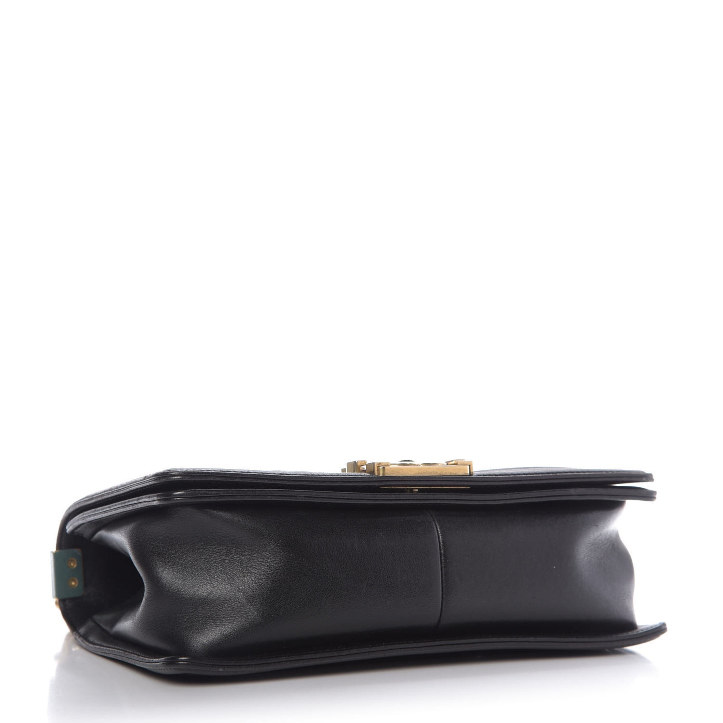 Calfskin Quilted Medium Boy Flap Black