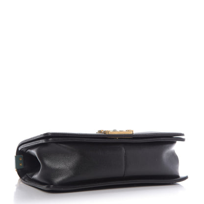Chanel Calfskin Quilted Medium Boy Flap Black 4 of 9