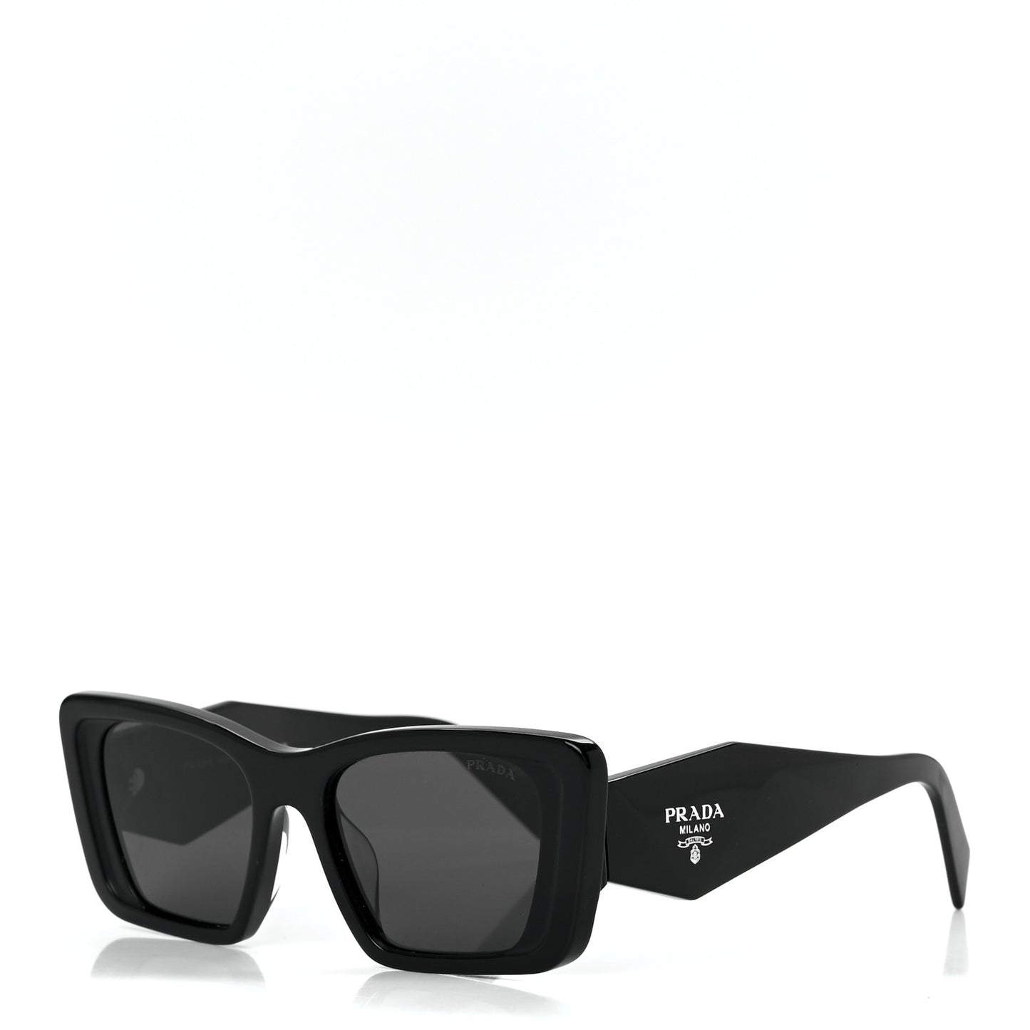 Acetate Symbole Sunglasses SPR 08Y Black