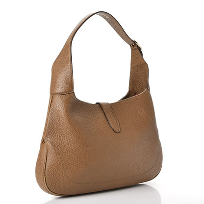 Gucci Soft Grained Calfskin Jackie O Hobo Camelia 3 of 21